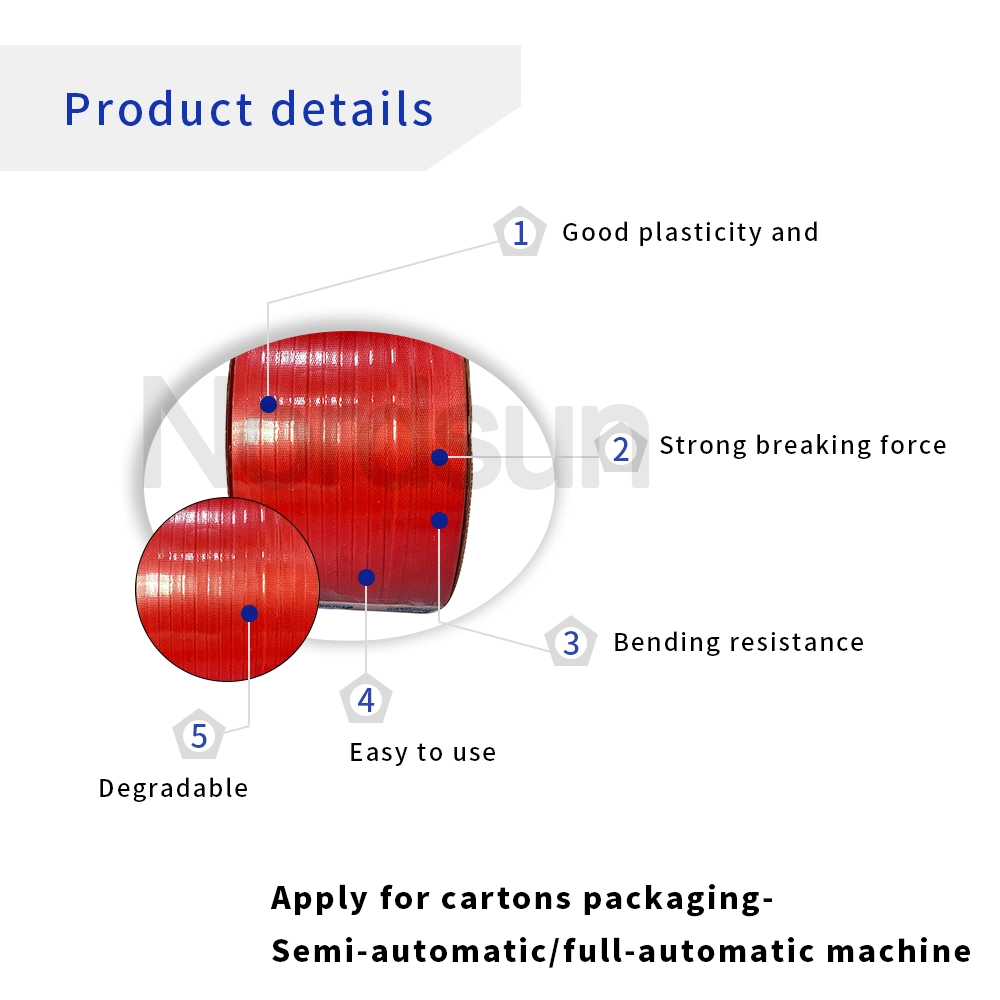 Industrial Polypropylene PP Plastic Strapping Band for Brick