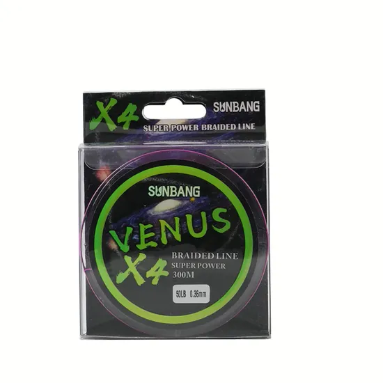 100m 4 ストランド淡水および海水釣り糸、頑丈な編組付き